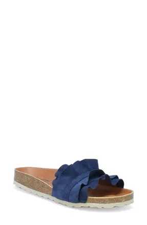 Miz Mooz Rocio Sandal in Navy at Nordstrom, Size 10.5-11Us