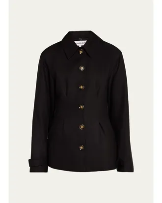 Veronica Beard Severine Single-Breasted Jacket