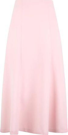 Moschino Gonna Midi With High Life - Dames - Midirokken - Roze - S - Polyester - Rokken