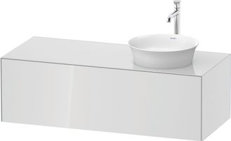 Duravit Tulip Blanco, Mueble De Pared, Ancho 1300 X Fondo 550mm, - Duravit