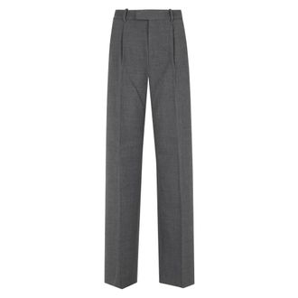 Self Portrait Pantalones de sastre - Trousers - Mujer - Gris - 2XS