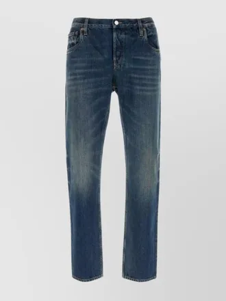 Prada denim straight-leg trousers
