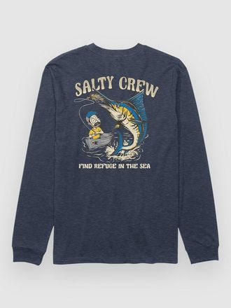 Salty Crew Big Bill Kids Longsleeve T-Shirt blau