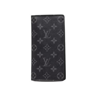 Louis Vuitton Pre-owned Wallets, male, Black, Size: ONE SIZE Pre-owned Monogram Eclipse Coin Case