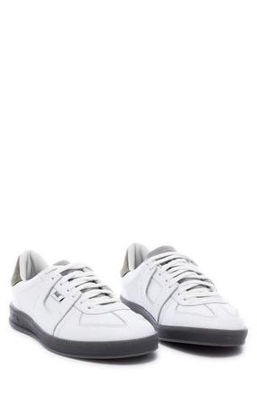 P448 Monza Low Top Sneaker in White/Grey/Green at Nordstrom Rack, Size 10.5Us / 43Eu