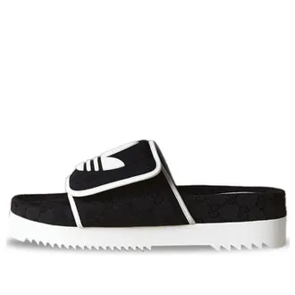adidas Gucci x Slide Sandal Black GG Monogram IE2275
