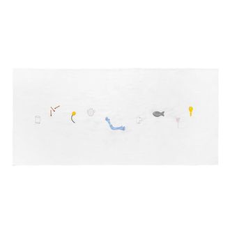 HAY Sobremesa Tischdecke, 140 x 300 cm, weiss