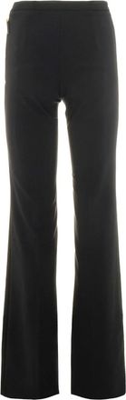 Elisabetta Franchi Logo-button Trousers