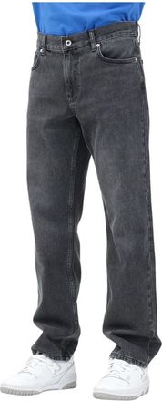 Karl Lagerfeld Jeans Zwart - Heren - Regular Fit Jeans - Zwart - W30 - Leer - Jeans