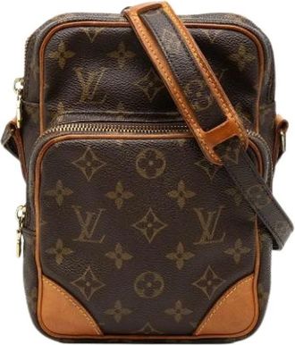 Louis Vuitton Pre-owned Cross Body Bags, female, Brown, Size: ONE SIZE Pre-owned Amazone Cross Body Bag