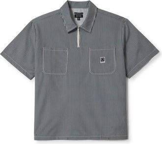 Brixton Journey Lightweight S/S Woven Hemd f&uuml;r Herren | grau