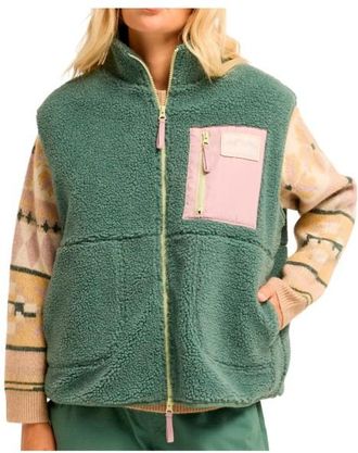 Billabong Wild Forest Fleecegilet f&uuml;r Damen | bunt