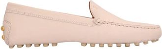 Tod's Gommino 22L Pantofola Gommini Met - Dames - Loafers - Roze - 40 EU - Leer - Schoenen