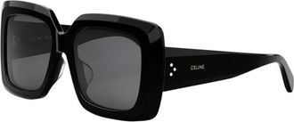 Celine CL40263F01A Square Full Rim Sunglasses - Black