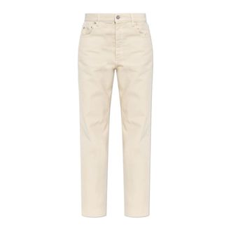 By Malene Birger Straight Jeans, female, Beige, Size: W28 Chicago Jeans