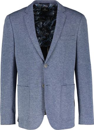 Lerros Jerseysakko LERROS Jerseyblazer in grossen Kurzgr&ouml;ssen, Herren, Gr. 31, blau (classic navy), 77% Polyester, 23% Viskose, Sakkos Jerseysakko