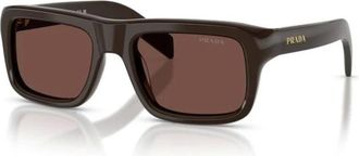 Prada PR D11S Zonnebril - unisex - Accessoires - Bruin - Maat: 54 MM Polyamide