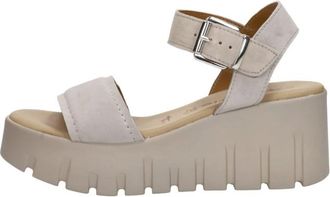 Tamaris Sandalen Plat - Dames - Sleehakken - Grijs - 40 EU - Schoenen