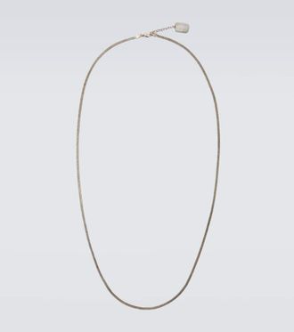 Saint Laurent Engraved necklace