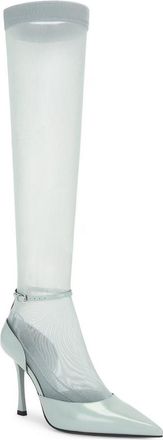 Givenchy Show Stocking Pump 95Mm_Grey