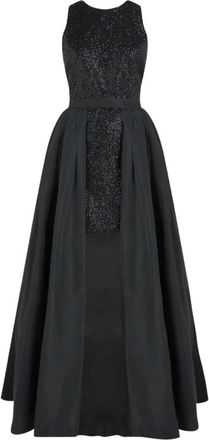 Karl Lagerfeld Transformeerbare Paillettenjurk - Dames - Avondkleed - Zwart - XS - Pailletten - Kleedjes