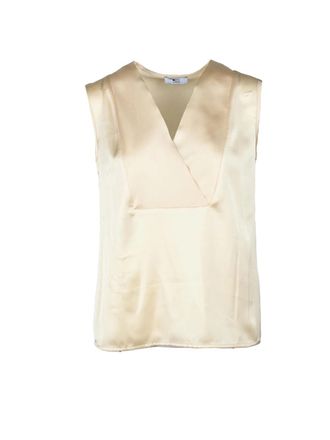 Options Gold Polyester Blouse