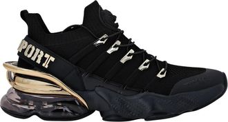 Plein Sport Tiger Attack Gen. X.04 - unisex - Hardloopschoenen - Zwart - 43 EU - Polyester - Fitness