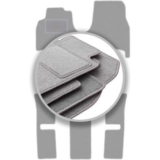 OEM Alfombrillas Gris Ceniza Para Citro&euml;n C8 7 Plazas (2002-2014)