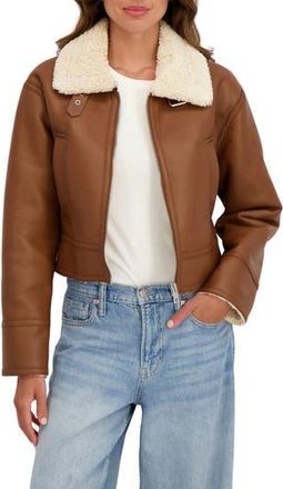 Sebby Faux Shearling Jacket in Lugagge at Nordstrom Rack, Size X-Large