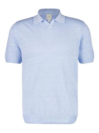 120% Lino linen top - Blue