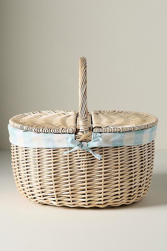 Country Woven Picnic Basket