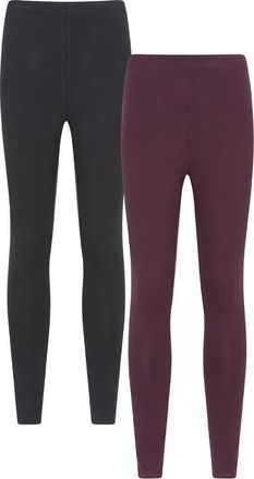 Mountain Warehouse Cotton Blend Midweight Leggings in Berry at Nordstrom, Size 16