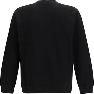 Valentino Mens Black Cotton Sweatshirt Clothing