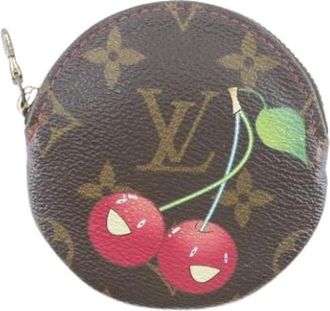 Louis Vuitton Pre-owned Wallets, female, Brown, Size: ONE SIZE Pre-owned Vintage Canvas Wallet