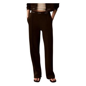 Calvin Klein Jeans Mujer, Pantalones, Marr&oacute;n, Talla: S