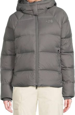 The North Face Hydrenalite City Down Hooded Jacket In Smoked Pearl