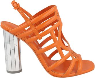 Ferragamo Florenza X Slingback Heel Sandals