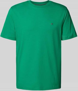 Tommy Hilfiger Regular Fit T-Shirt aus reiner Baumwolle in Gruen, Größe XXL