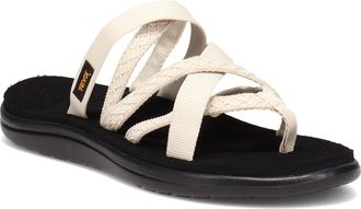 Teva Womens W Voya Zillesa Sport Sandal, Mahani White Swan, 6 UK