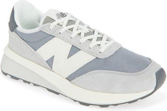 New Balance Gender Inclusive 370 Sneaker in Concrete/Sea Salt at Nordstrom, Size 10 Womens