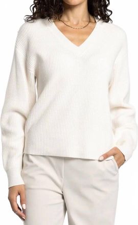 Thread & Supply Cornelia Sweater In Ivory