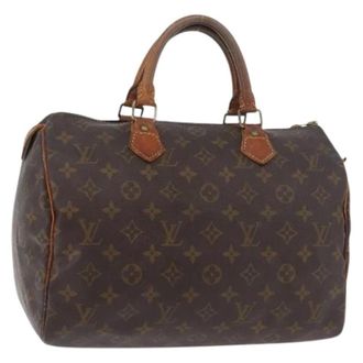 Louis Vuitton Pre-owned Handbags, female, Brown, Size: ONE SIZE Pre-owned Speedy 30 Hand Bag