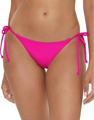 BECCA by Rebecca Virtue By Rebecca Virtue Color Code Bikini Bottom Womens Pink Swimwear DDR 58