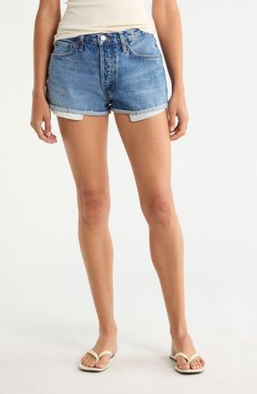 Re/Done Daisy Cuffed Denim Shorts in Day Tripper at Nordstrom, Size 27