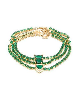 8 by YOOX RHINESTONE BRACELET SET