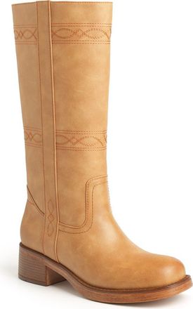 New York & Company Cady Boot in Banana Nude at Nordstrom Rack, Size 7.5