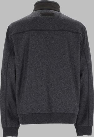 Ermenegildo Zegna Cashmere-Blend Zip Sweatshirt - Gray