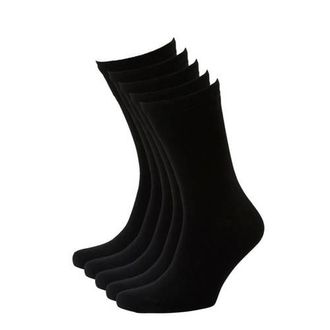 Anytime sokken - set van 5 zwart