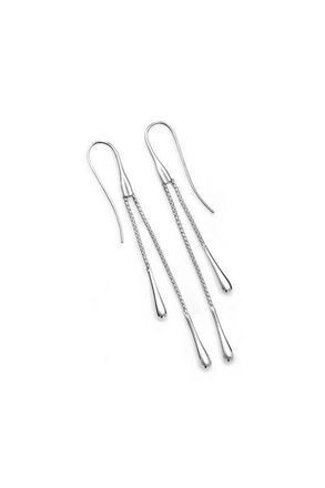 Lucy Quartermaine Double Drop Earrings in Sterling Silver at Nordstrom