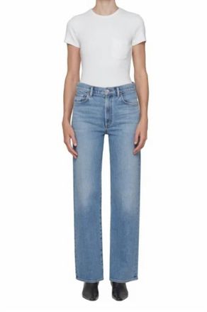 A Gold E Harper Straight Jeans In Flash